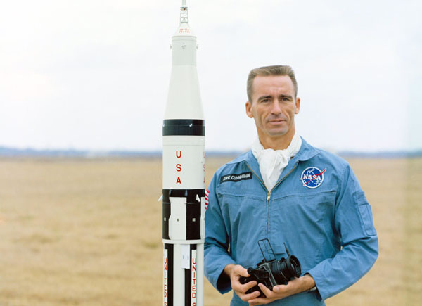 والتر کانینگهام فضانوردی آمریکایی